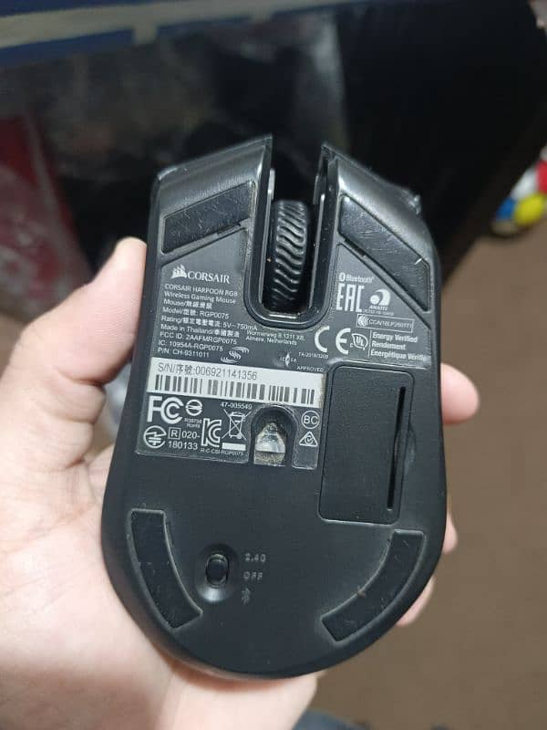 Corsair Harpoon RGB Wireless Gaming Mouse 8/10 condition 1