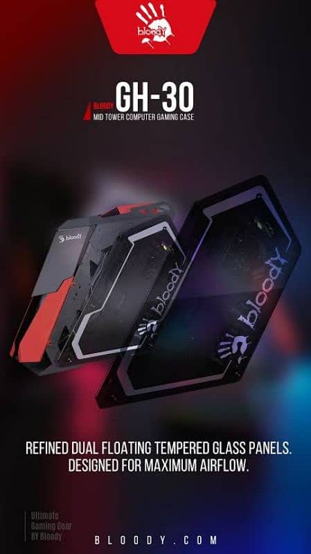 bloody Gaming Casing with Argb fans 3