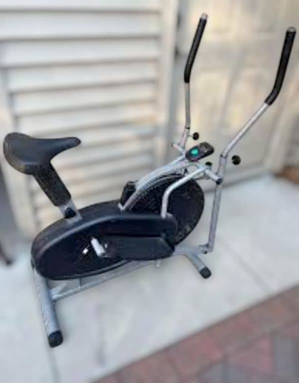 Manual treadmill Elliptical cycle exercise cycle cycling machine bike 2