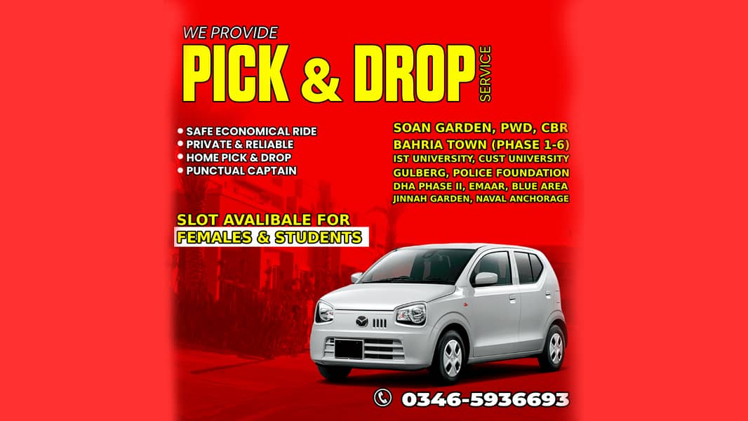 Safe & Reliable Pick-and-Drop Service At Your Doorstep 0