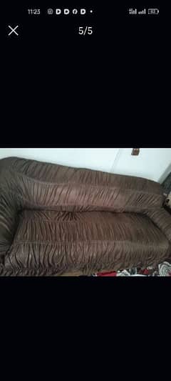 5 seater sofa set with cover