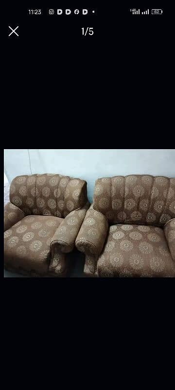 5 seater sofa set with cover 3