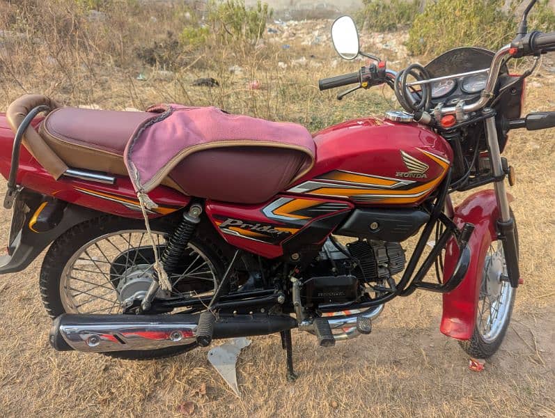 Honda pridor 100 cc 10/10 8