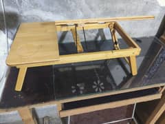 wooden laptop Table compatible adjustable