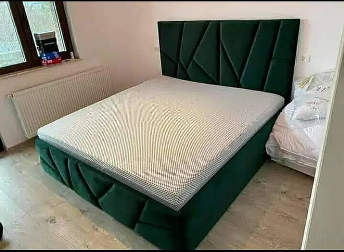 Bed/Double bed/single bed/king size bed/wooden bed/polish bed/Furnitur 4