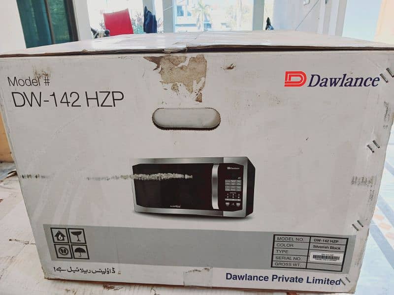 Brand new microwave oven- DW 142 HZP 3