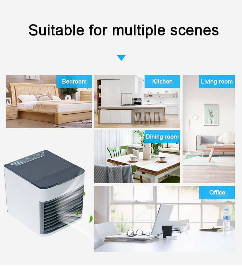 MINI AIR CONDITIONER ARCTIC COOLER AIR COOLER HUMIDIFIER MINI PORTABLE 1