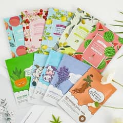 Moyaam pack of ten sheet masks