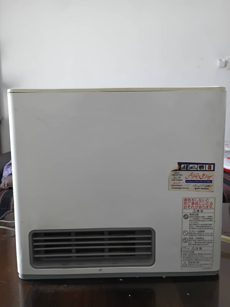 Gas + electricity blower heater 0