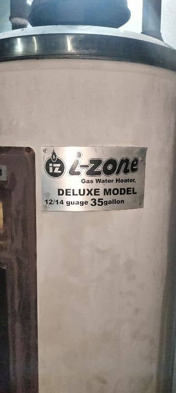 I zone 35 gallon geyser 2 season used 2