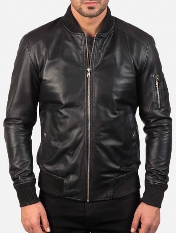 Genuine Leather Jacket available 3