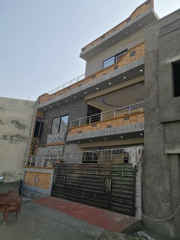 Brand New Double Storey House For Sale In Shelley Valley Near Peshawar Road Rwp 10