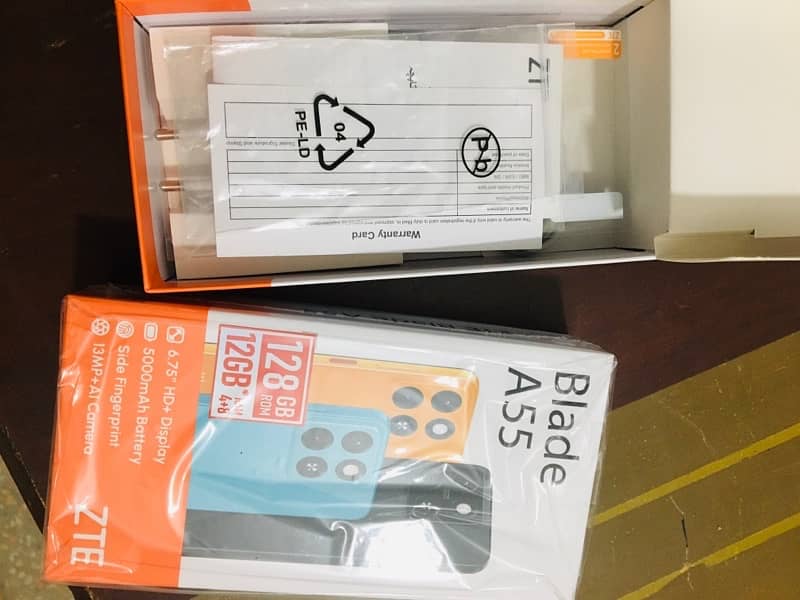 ZTE Blade A55 Only Box Open 14