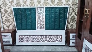 Bed / bed set / king size bed / wooden bed / double bed / poshish bed