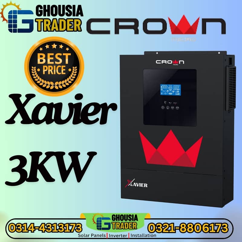 PRIMAX  crown maxpower HYBRID SOLAR INVERTER 1