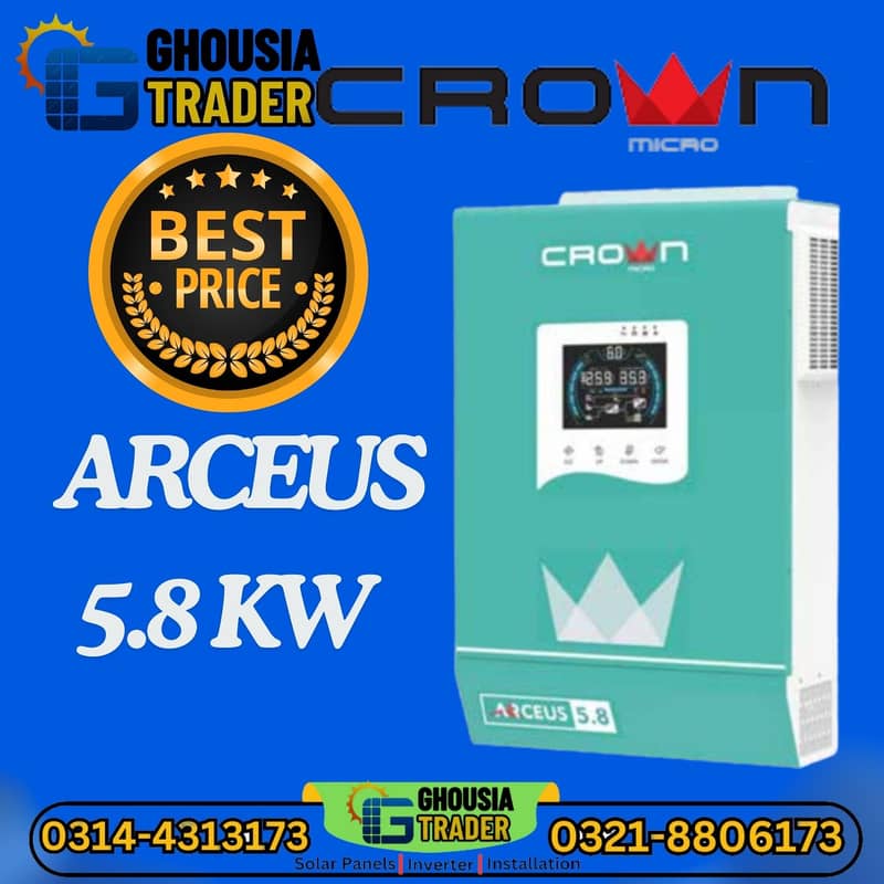 PRIMAX  crown maxpower HYBRID SOLAR INVERTER 4