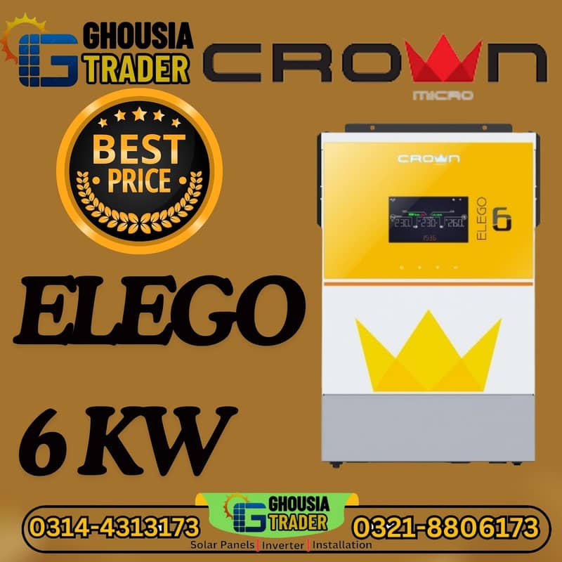 PRIMAX  crown maxpower HYBRID SOLAR INVERTER 5