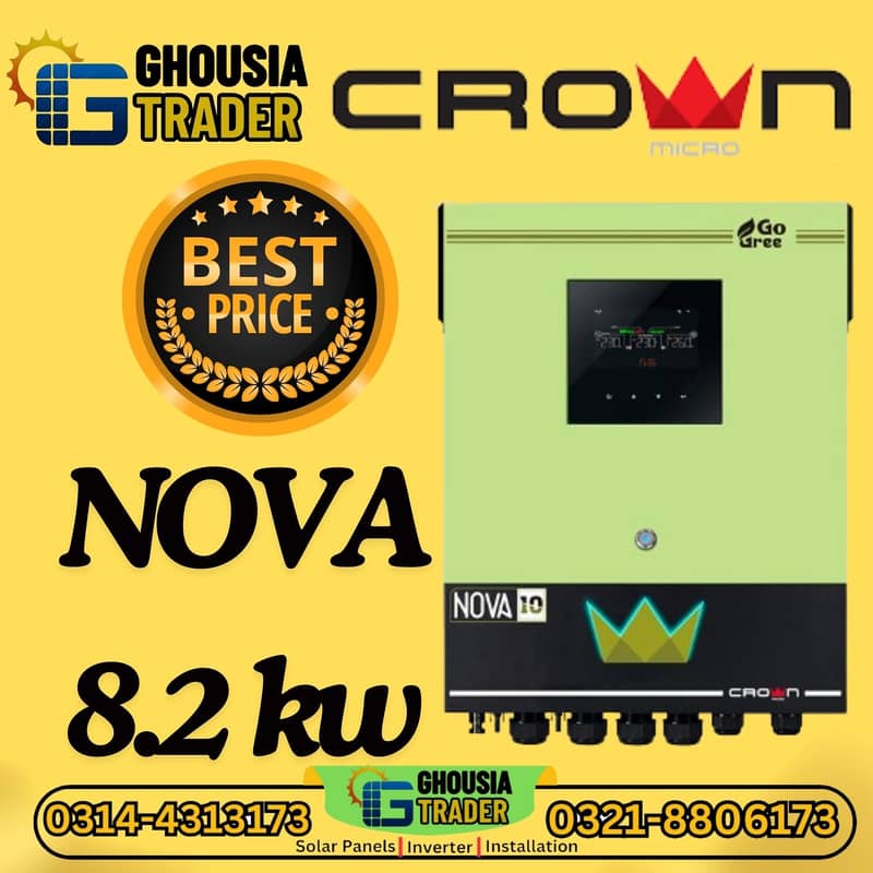 PRIMAX  crown maxpower HYBRID SOLAR INVERTER 6