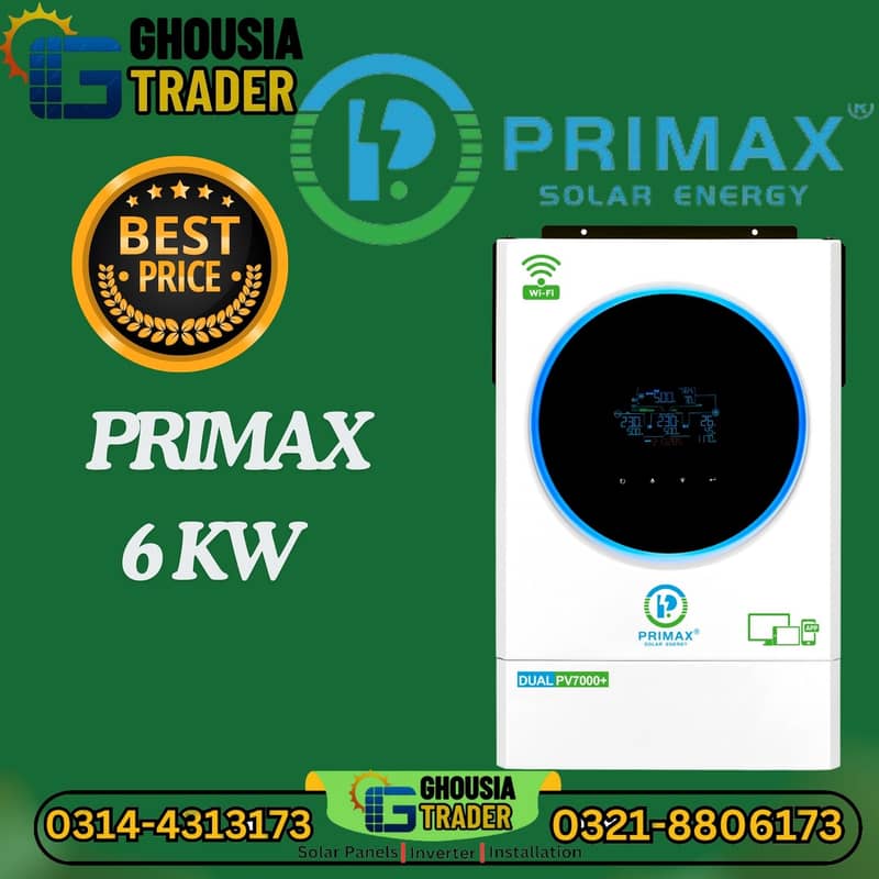 PRIMAX  crown maxpower HYBRID SOLAR INVERTER 10