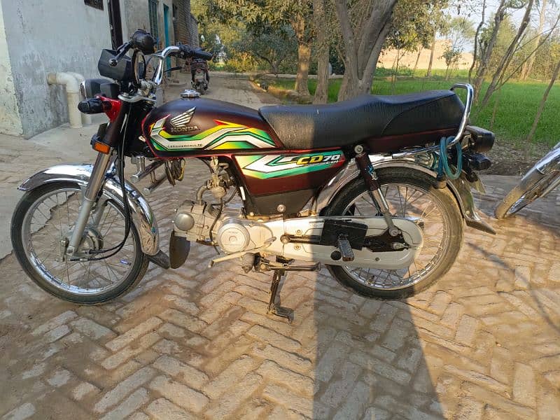 Honda CD 70 Model 2023 0