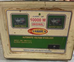 Original Yashica 10000 watt stabilizer for sale