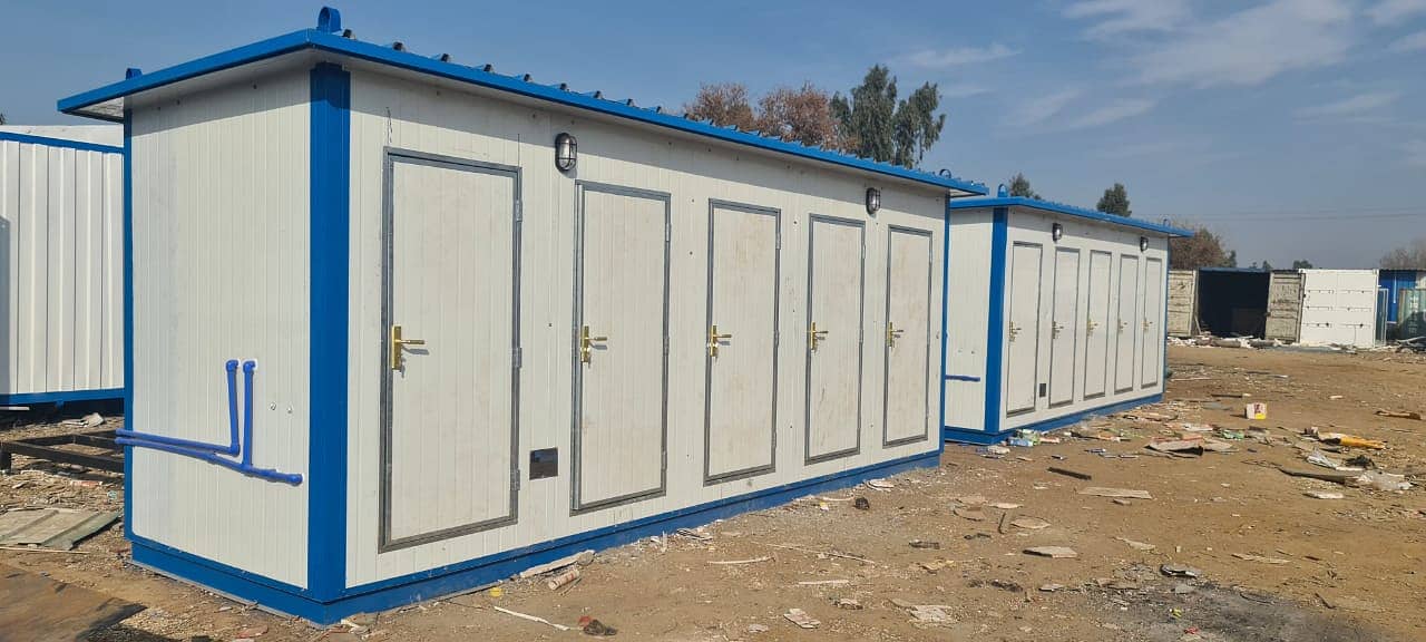 Porta cabin site office container office prefab toilets dry containers 0