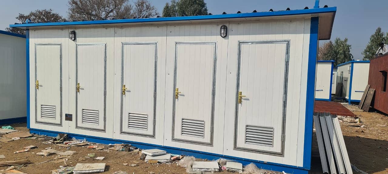 Porta cabin site office container office prefab toilets dry containers 1