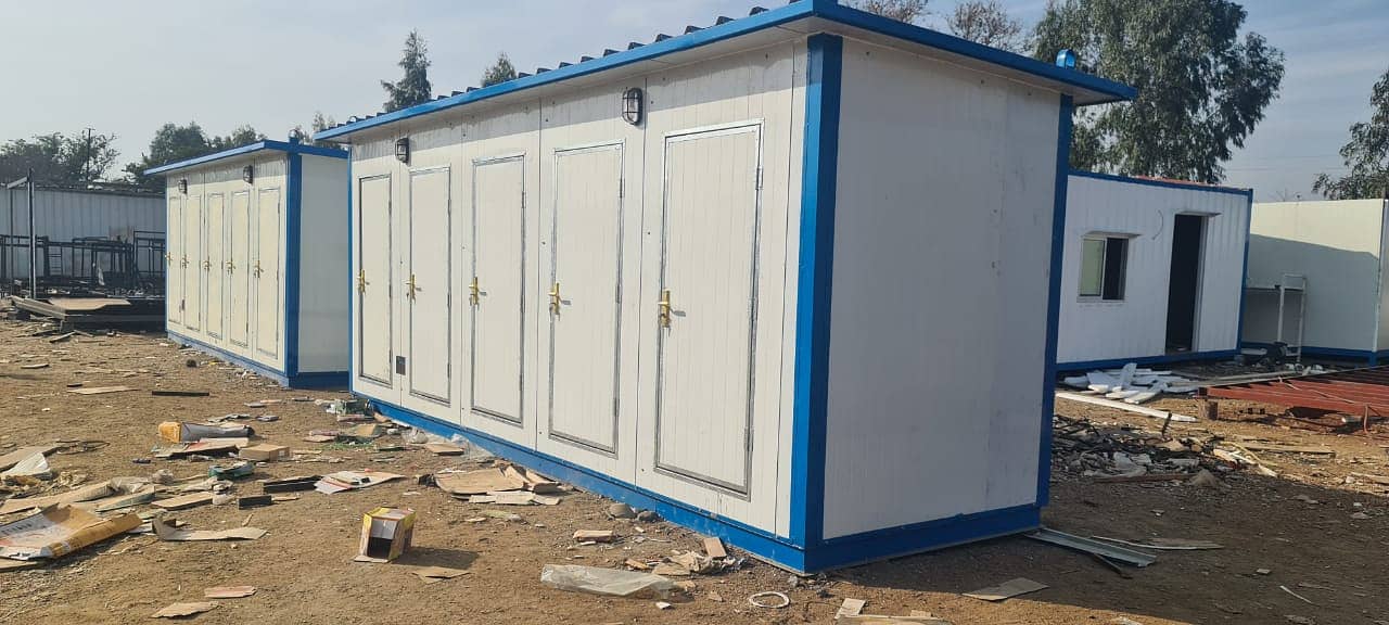 Porta cabin site office container office prefab toilets dry containers 2