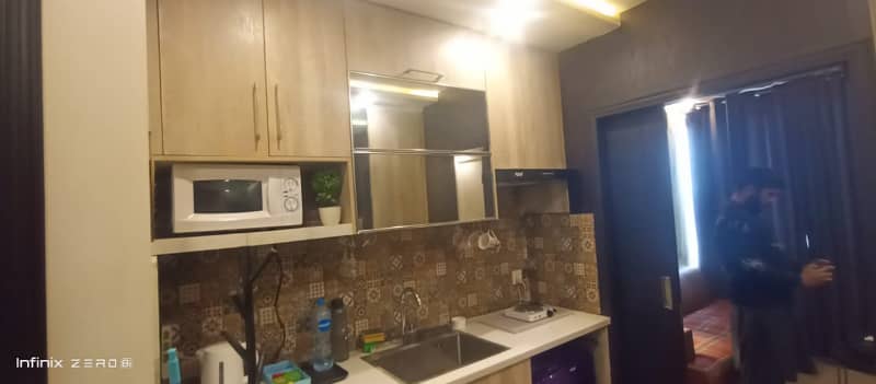 1 Bed Luxury Furnished Flat Available For Rent in Sector D Bahria Town Lahore 5