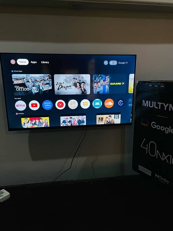 Multynet Android LED 40” inch 2 years warranty urgent sale 2