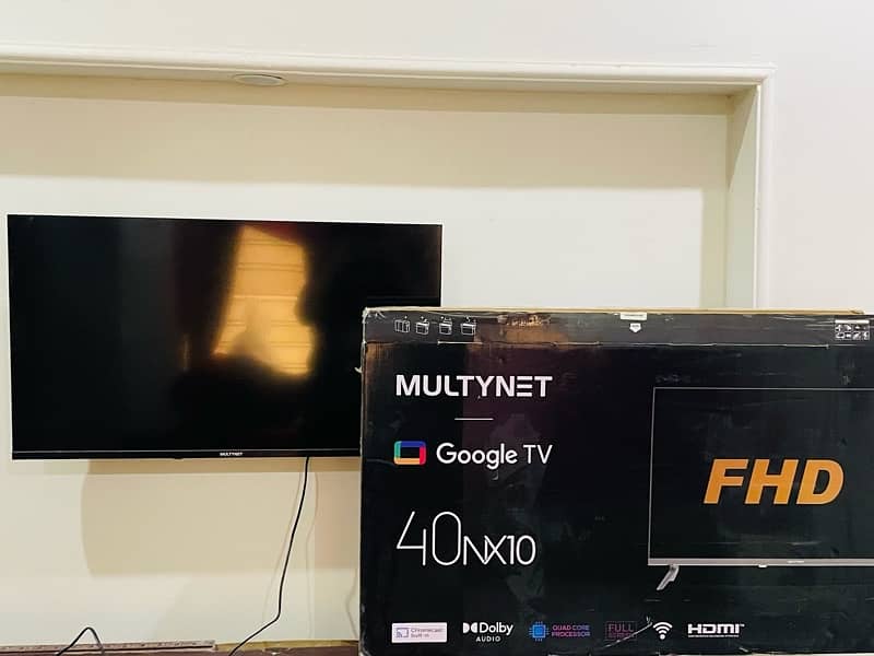 Multynet Android LED 40” inch 2 years warranty urgent sale 3