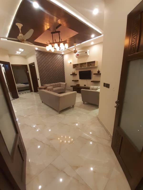 10 Marla Luxury Furnished House Available For Rent in Jasmine Block Bahria Town Lahore 0