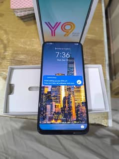 Huawei Y9 Prime 2019 In Good Condition Complete Box