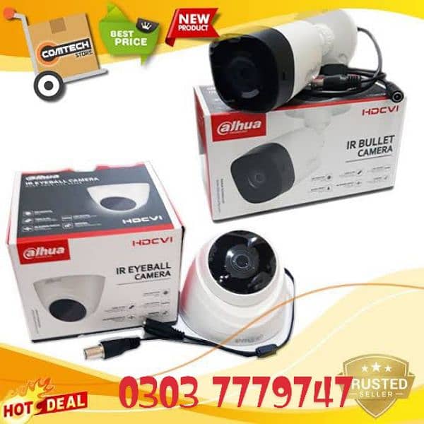 100% Original Dahua & Hikvision CCTV CAMERAS 3