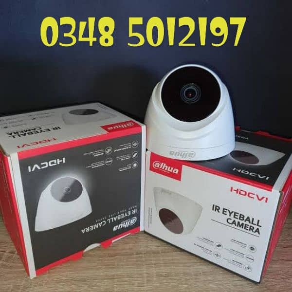 100% Original Dahua & Hikvision CCTV CAMERAS 4