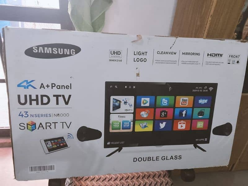 TV SAMSUNG 43 Inchs With Built in Receiver Ultra HD – 4K 43DU8000 0