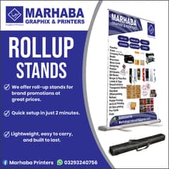 Display Stands - Panda Stand, A3 Stand, Kiosk table, Rollup Stands,