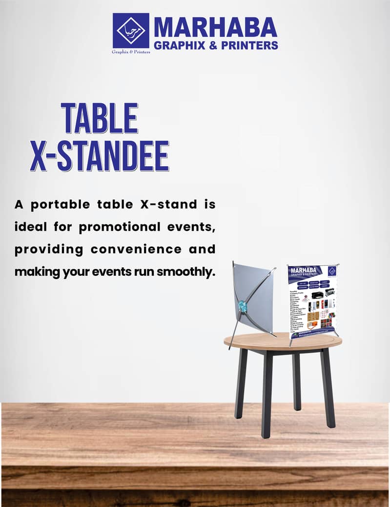 Display Stands - Panda Stand, A3 Stand, Kiosk table, Rollup Stands, 18