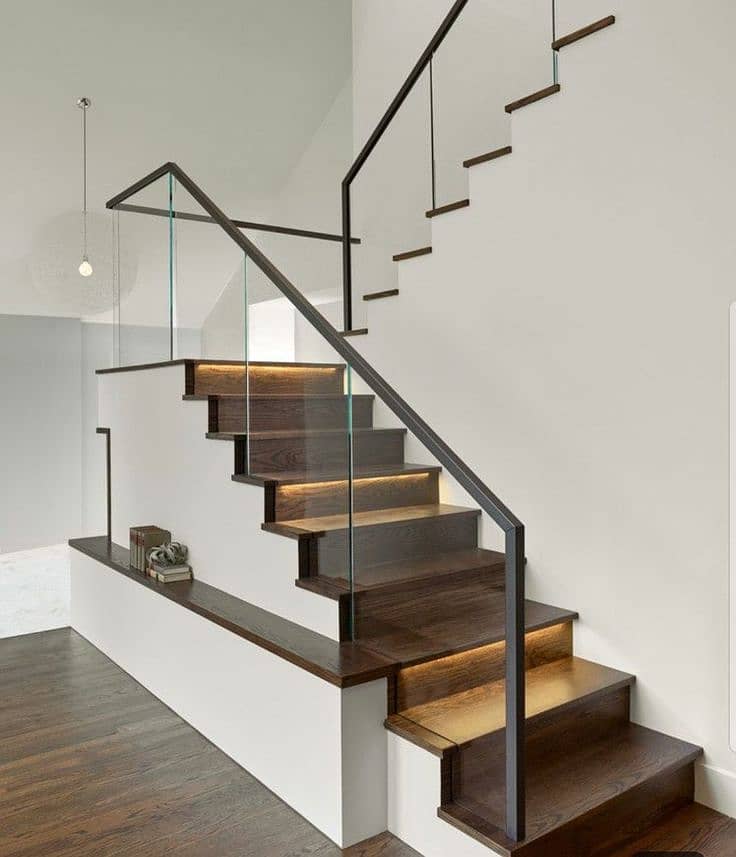 Glass Stair Railing/ Terrence glass railing 3