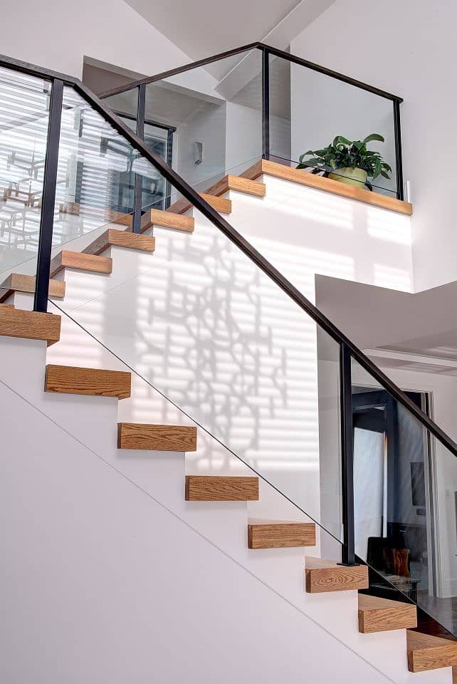 Glass Stair Railing/ Terrence glass railing 9