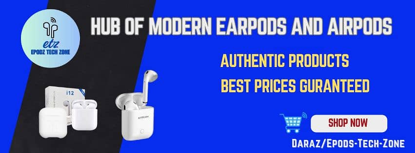 Now buy Airpods and Earpods of diferent brands from "EPodz Tech Zone" 2