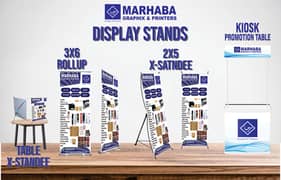 Display Stands - Panda Stand, A3 Stand, Kiosk table, Rollup Stands,