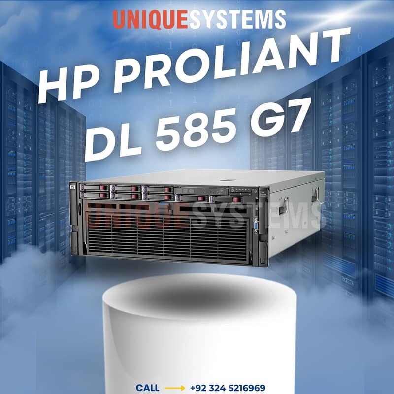 HP PROLIANT DL 585 G7 server 0