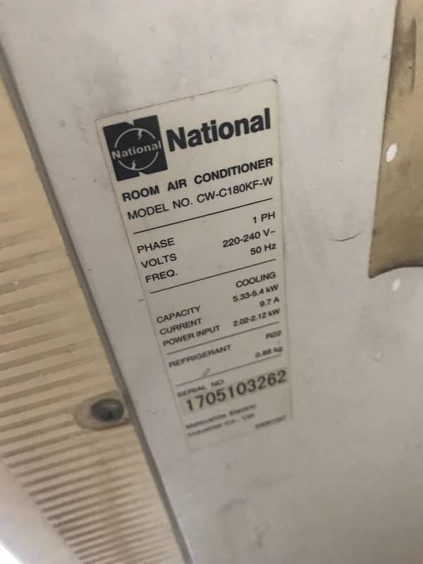 National Window AC 2