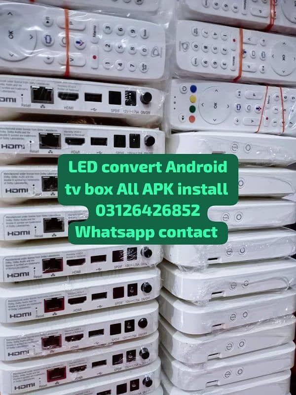 LED convert Android tv box All series WiFi Ruoter 10