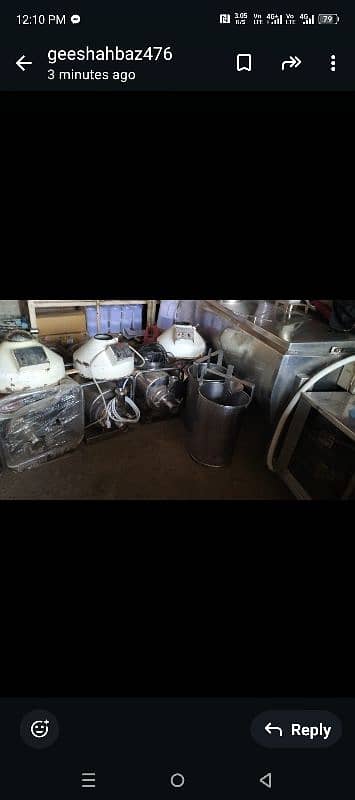 600 liters milk chiller for sale.   good condition. 03007074150 4