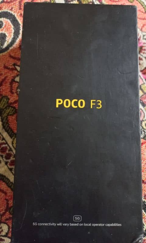 Poco F3 8+4//256. Dual sim official Approved 5