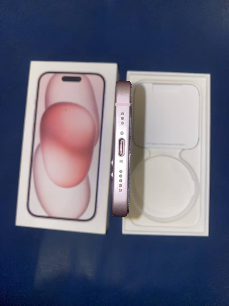 iPhone 15 128gb Pink HK Dual Physical 5