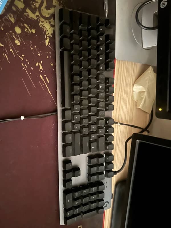 Logethic G512 Carbon - Brown Switches 2