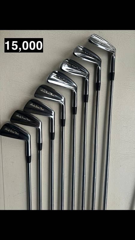 Golf Sticks Irons Drivers Wedge Sand Bag Wilson & Executive 0